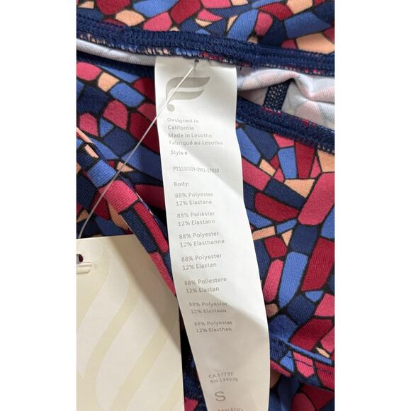 Fabletics Mid-Rise Printed Powerhold Leggings Size 6 - Picture 5 of 5